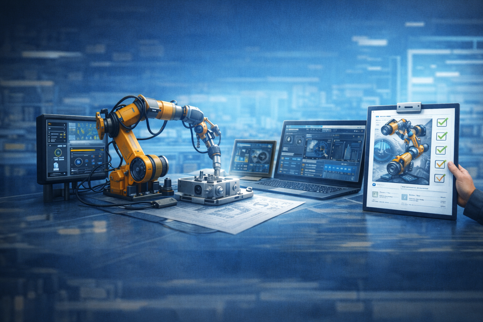 Validación y MVP en robótica industrial: Pruebas mínimas para no fallar en planta